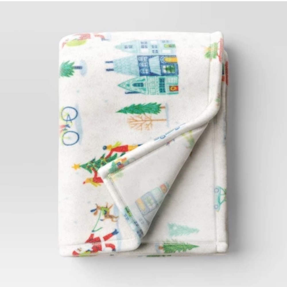 2024 Target Wondershop Holiday Plush Throw Blanket